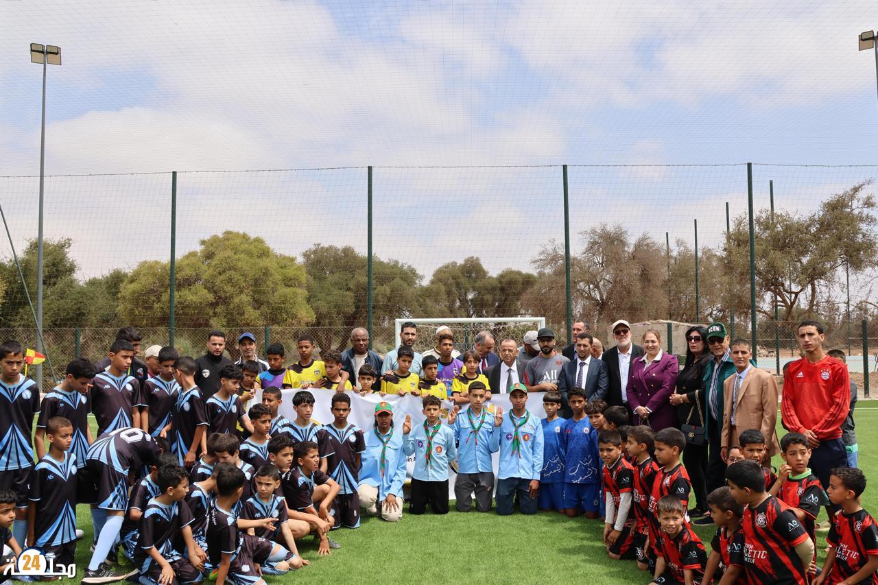 مشاريع تنموية كبرى ترى النور بإقليم إنزكان أيت ملول احتفالا بعشرين سنة من التنمية البشرية