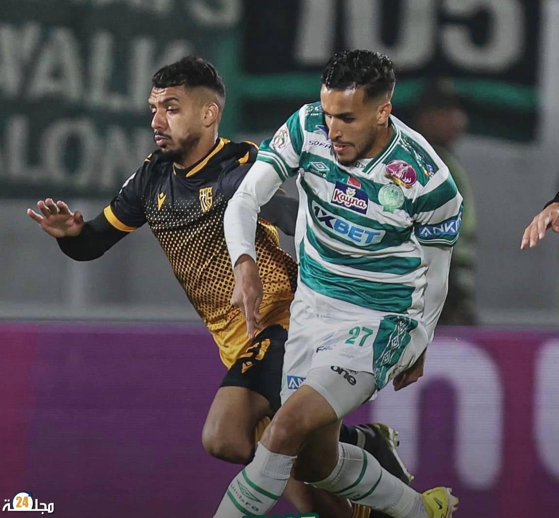 الرجاء يعود بتعادل سلبي من ميدان اتحاد تواركة ويواصل نزيف النقاط