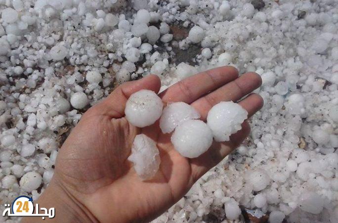 نشرة انذارية: زخات رعدية وبرد ورياح قوية في هذه المناطق