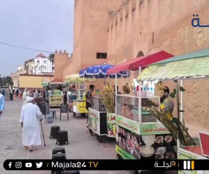 بالفيديو..السلطة المحلية بسطات تنظم باعة “الصوصيط” وقصب السكر في محيط القصبة الإسماعيلية