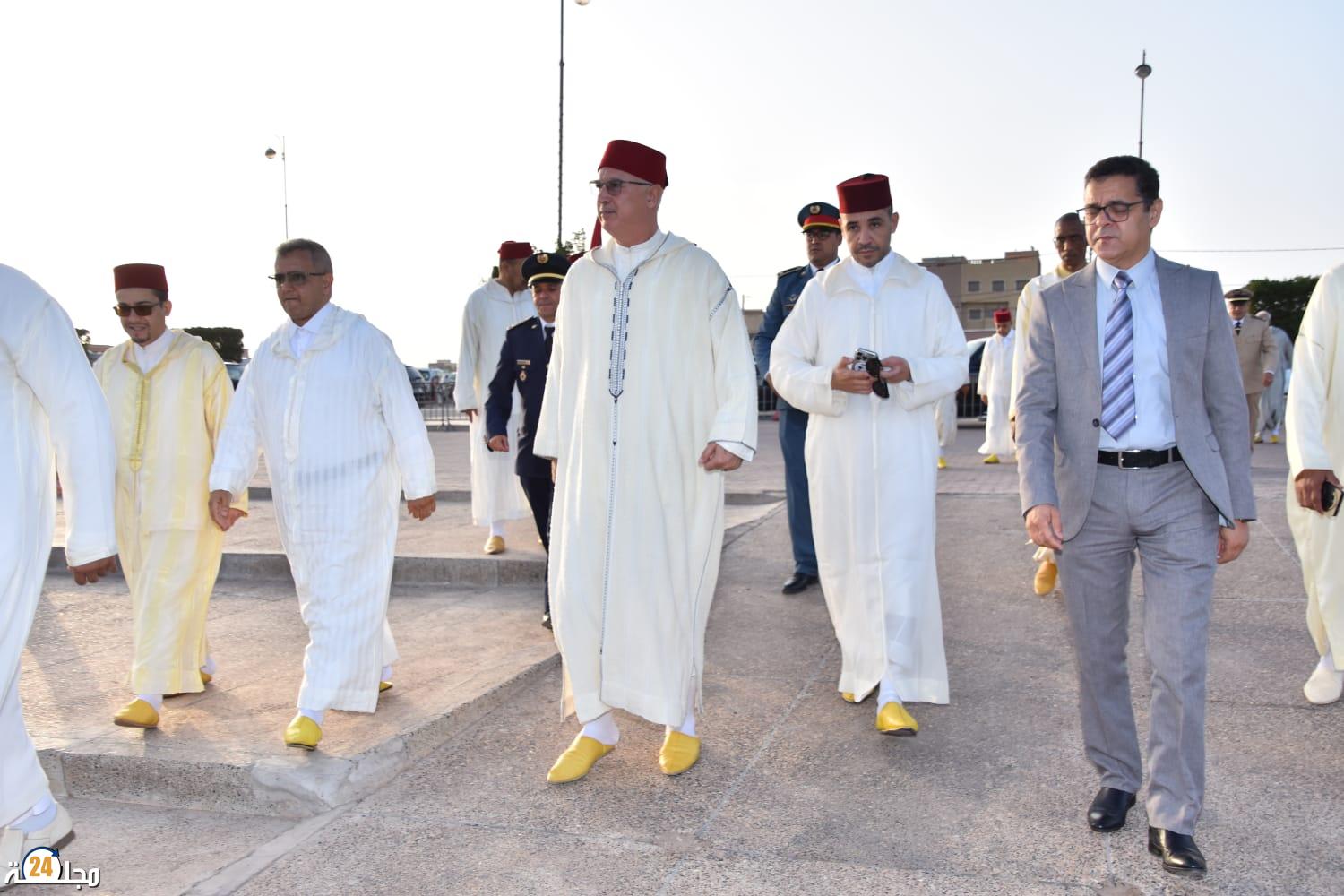 أجواء روحانية وإقبال كثيف على مصلى عيد الاضحى بمدينة تيزنيت