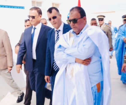 رئيس جماعة لمسيد يفي بوعده لساكنة قرية الصيد أكطي الغازي بإنجاز وتهيئة الطريق المؤدي للقرية عبر الطريق الوطنية رقم 1