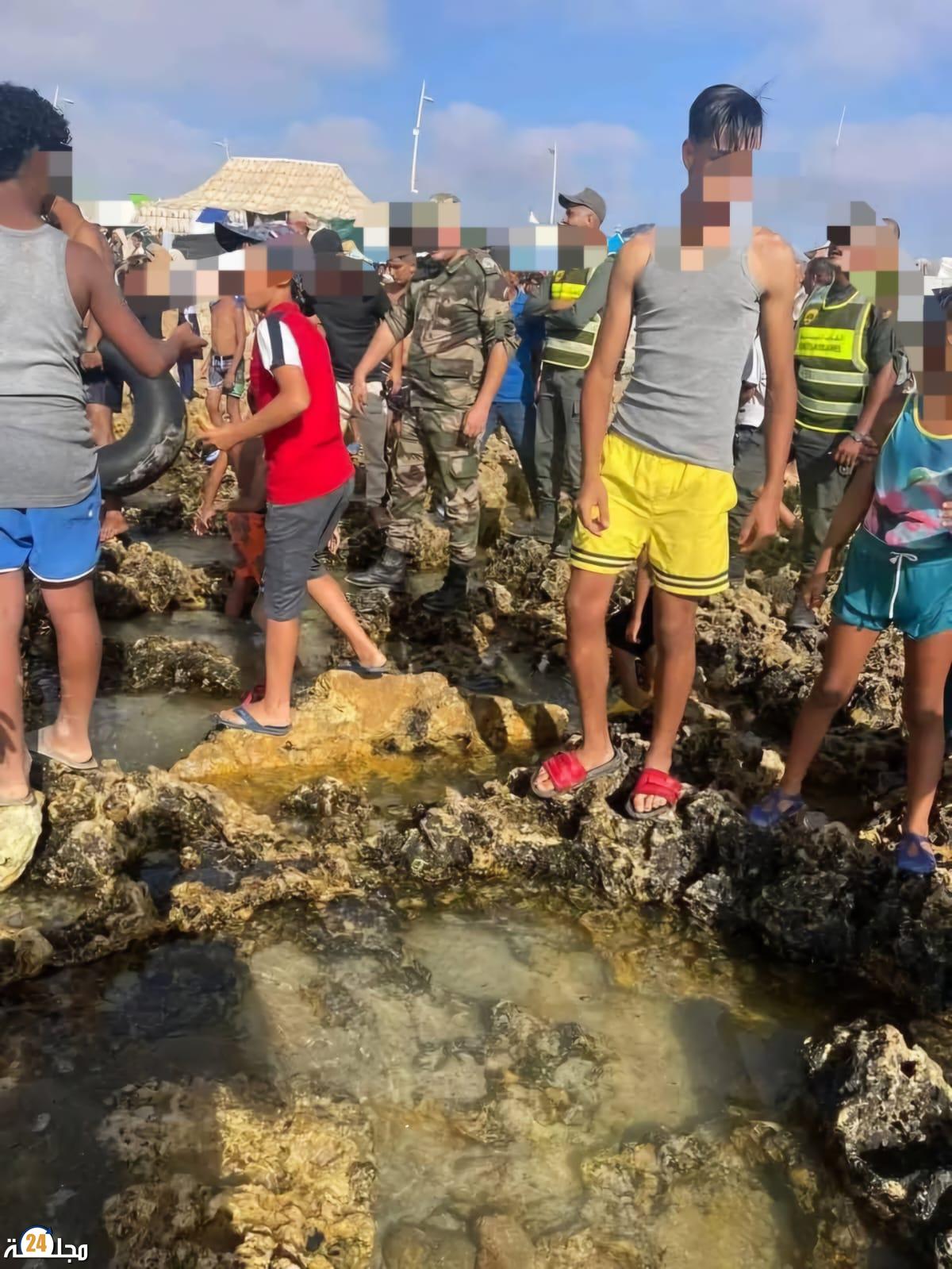 الجديدة: أخر كلامه”كي غادي ندير ليك آبنيتي”..أب يفقد حياته غرقا لإنقاذ طفلته بشاطئ مولاي عبد الله