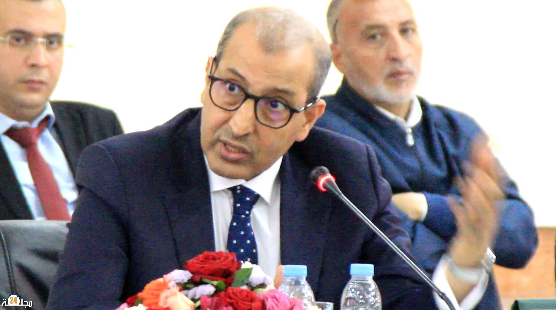 محمد سالم الصبتي يؤكد أهمية الماء الشروب ويشيد بالمجهودات التنموية