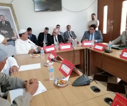 زيارة عامل إقليم اشتوكة آيت باها لجماعة تنالت: خطوة في اتجاه تنمية العالم القروي