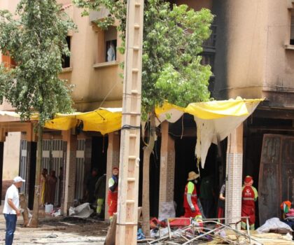 حريق مهول في حي إيخامن بخنيفرة: ذعر بين السكان وخسائر مادية كبيرة