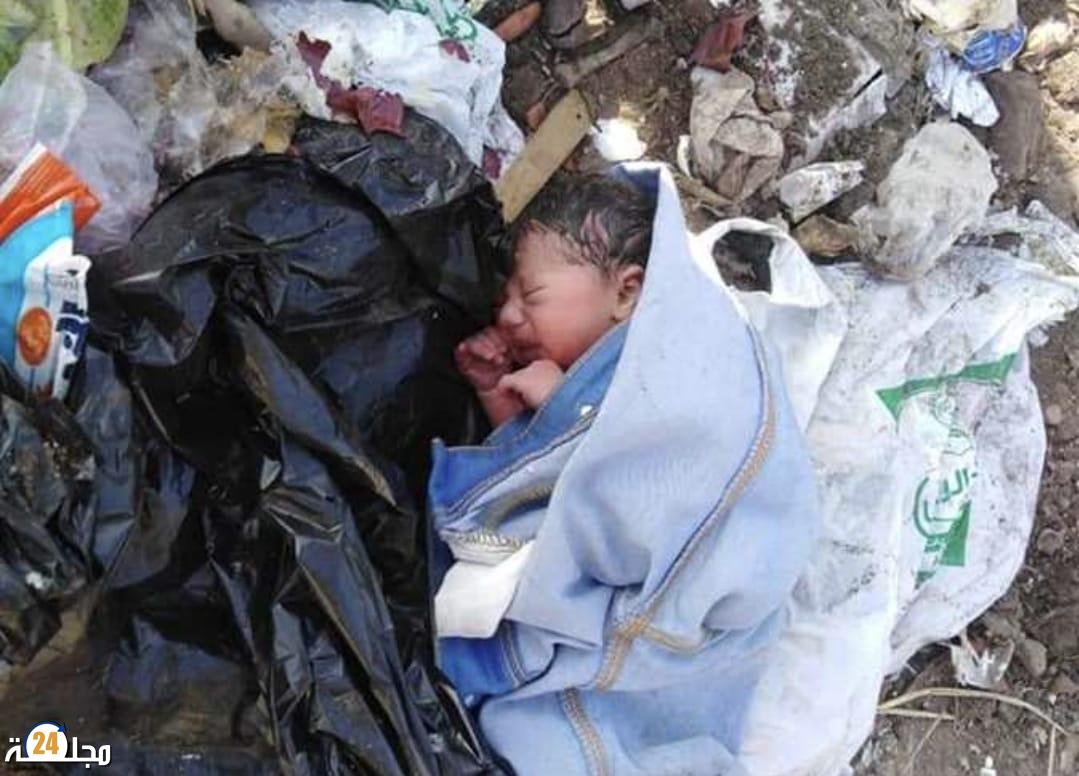 الجديدة: العثور على رضيع متخلى عنه داخل حاوية أزبال يستنفر السلطات الأمنية