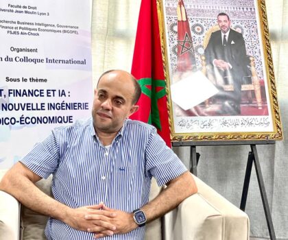 عادل لوليد… كفاءة أكاديمية تقود النقاش في المؤتمر الدولي الثالث حول الذكاء الاصطناعي بكلية المحمدية