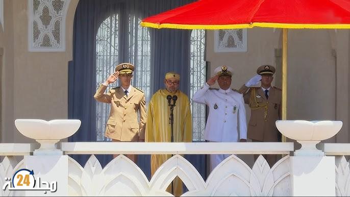 عيد العرش .. جلالة الملك يترأس بتطوان حفل أداء القسم للضباط المتخرجين
