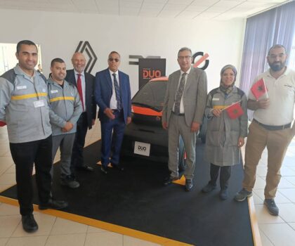 طنجة : مصنع رونو يحتفل بإنتاج السيارة رقم 2000 من طراز Mobilize Duo