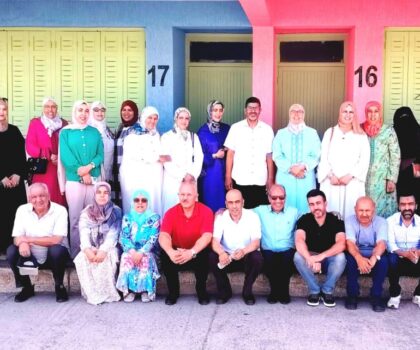 تكريم مدير مدرسة إدريس الحريزي ببرشيد