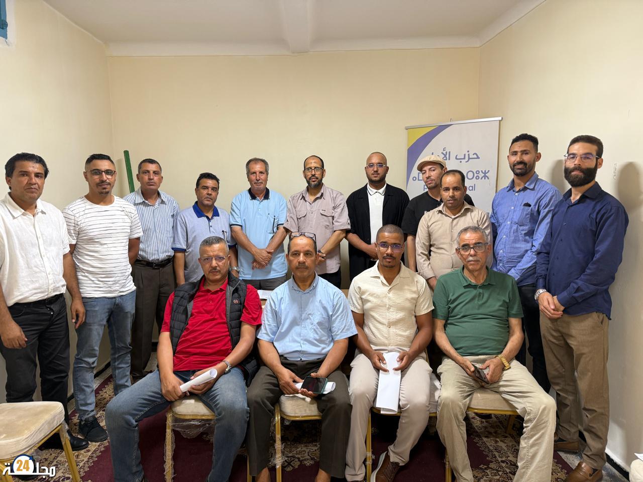 حزب الأمل يفتح أبوابه لنقابة الأمل المغربية– قطاع التعليم بسطات