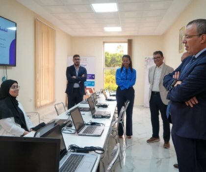 سيدي قاسم : ” لحبيب ندير ” يعطي إنطلاقة مشروع التكوين والمواكبة في المهن الرقمية