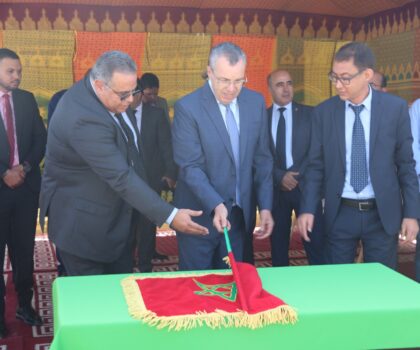 سيدي قاسم : تدشين مشاريع تنموية بمناسبة عيد العرش المجيد