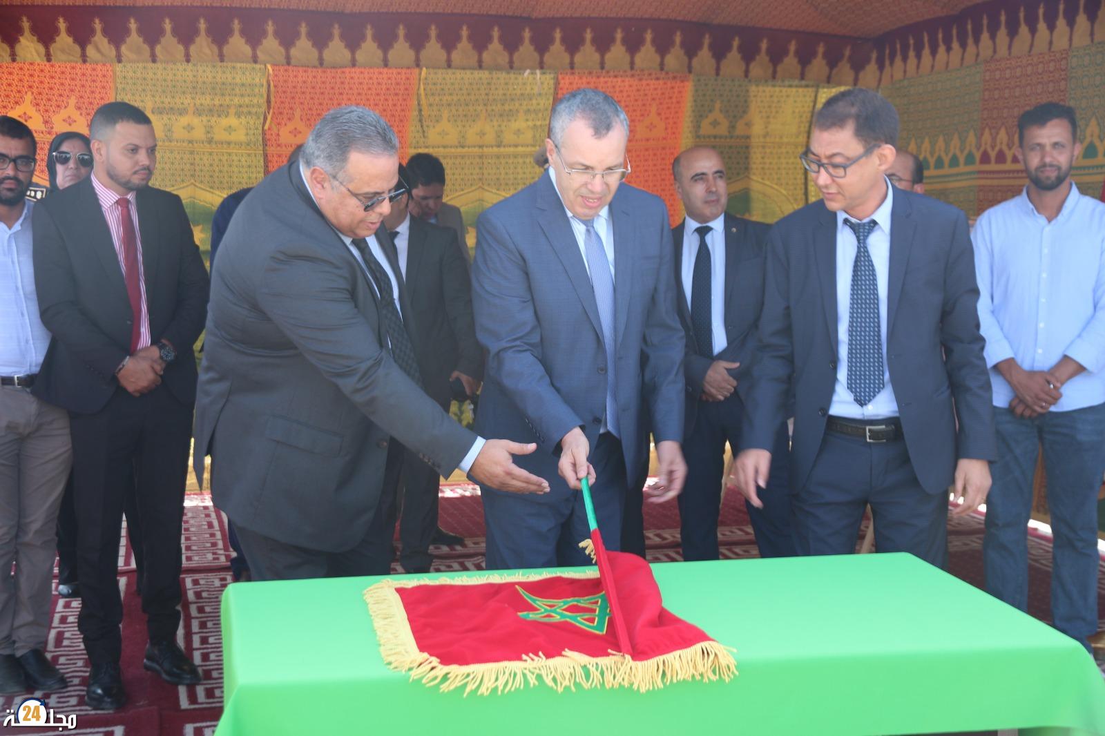 سيدي قاسم : تدشين مشاريع تنموية بمناسبة عيد العرش المجيد