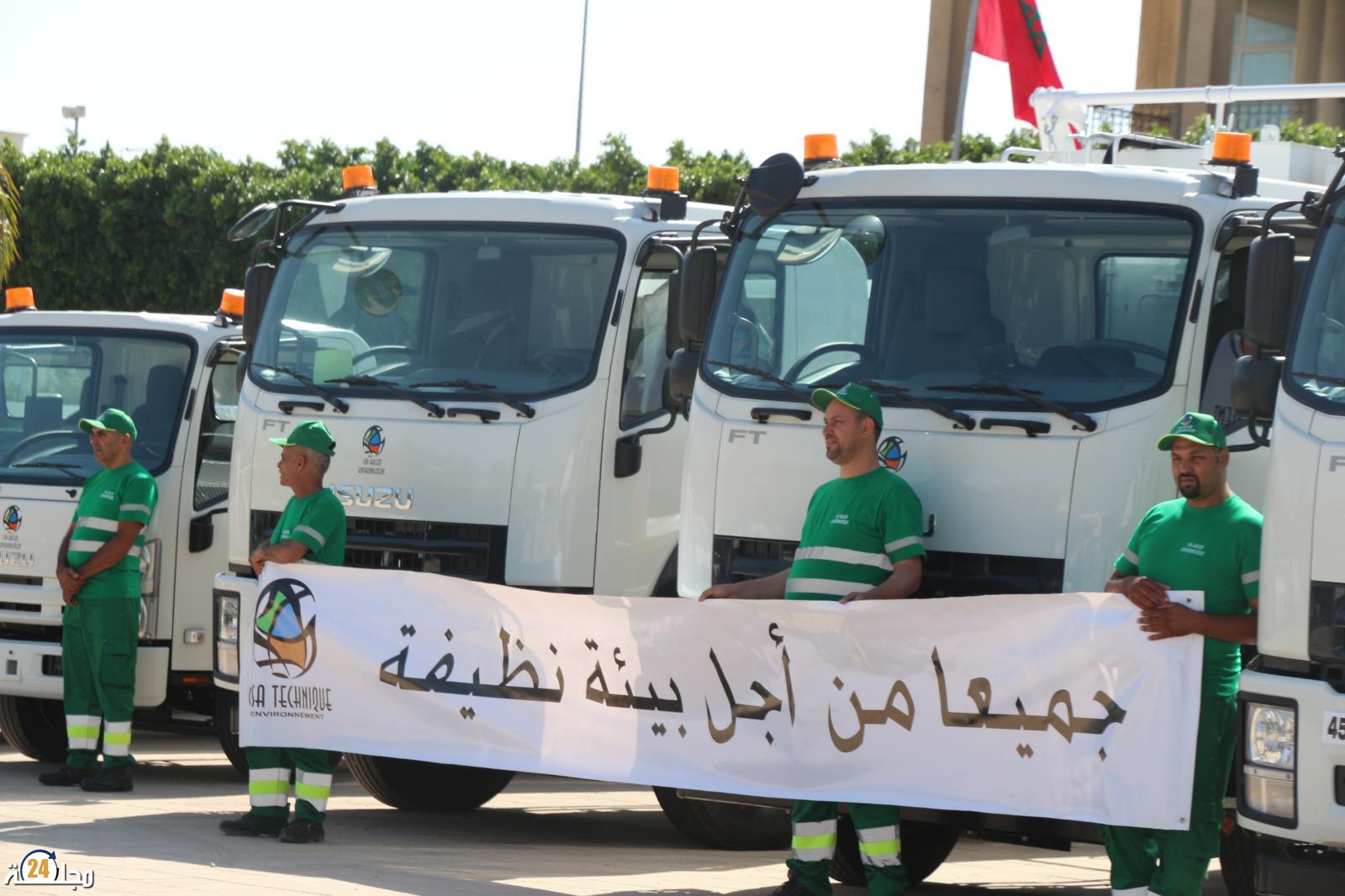 سيدي قاسم : شركة نظافة جديدة تتسلم رسميا تدبير القطاع بالجماعة