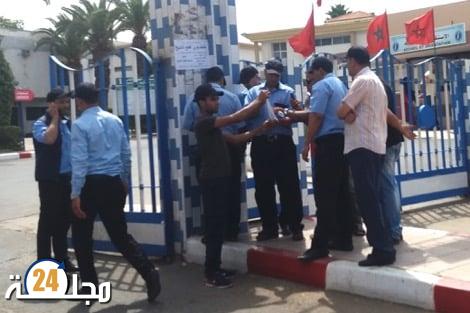 سطات.. حراس أمن خاص بمستشفى الحسن الثاني بلا رواتب منذ شهرين: من يُنصف “عمّال الظل”؟