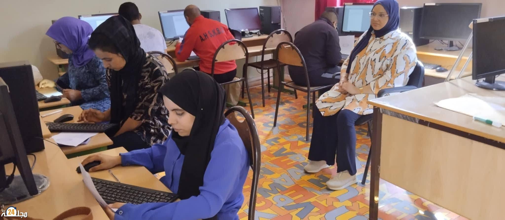مستفيدو مركز خطوة بابن جرير يجتازون امتحانات الدورة الثالثة تحت إشراف مندوبية التعاون الوطني