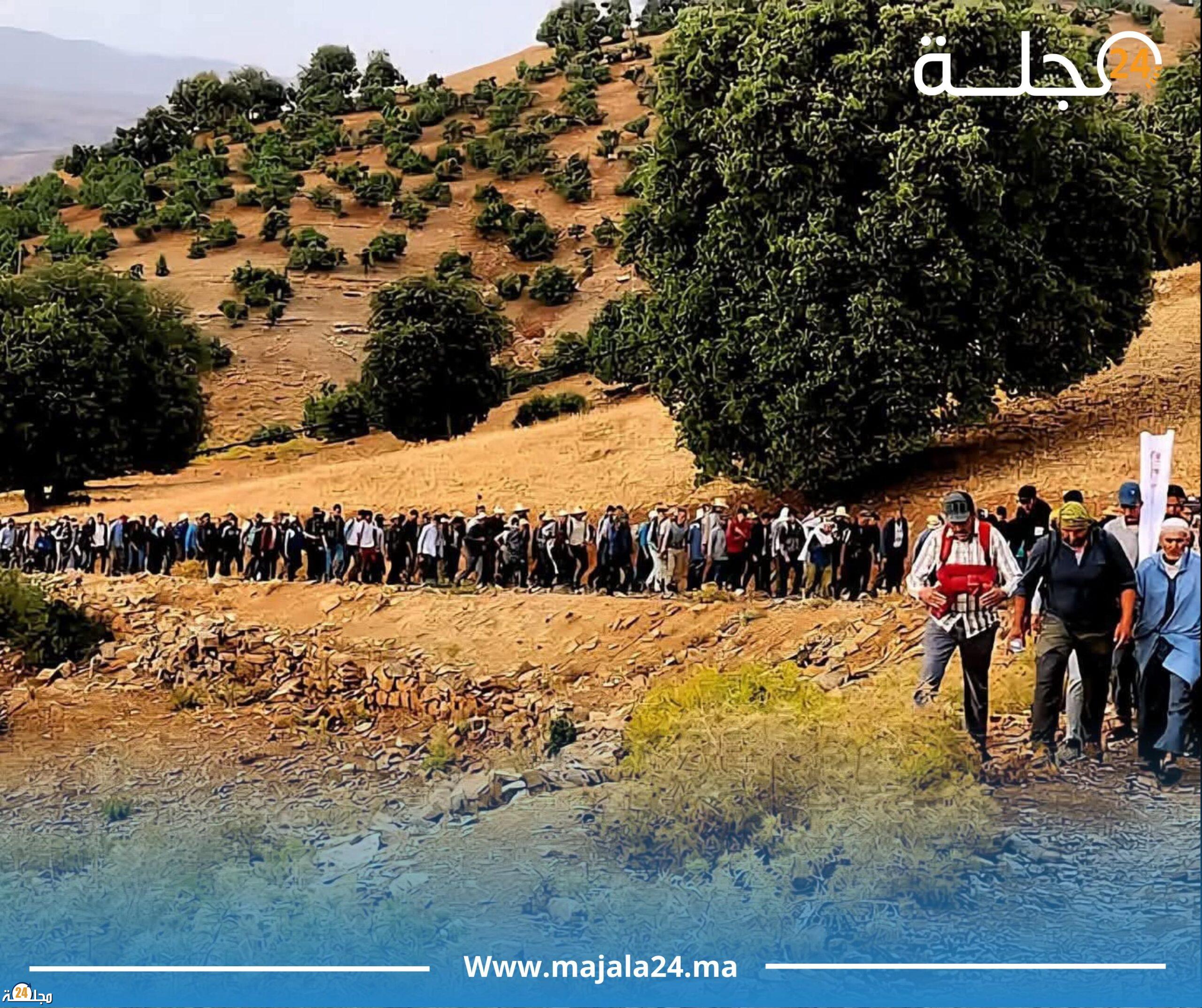 مسيرة آيت بوكماز.. صرخة المغرب العميق في وجه التهميش