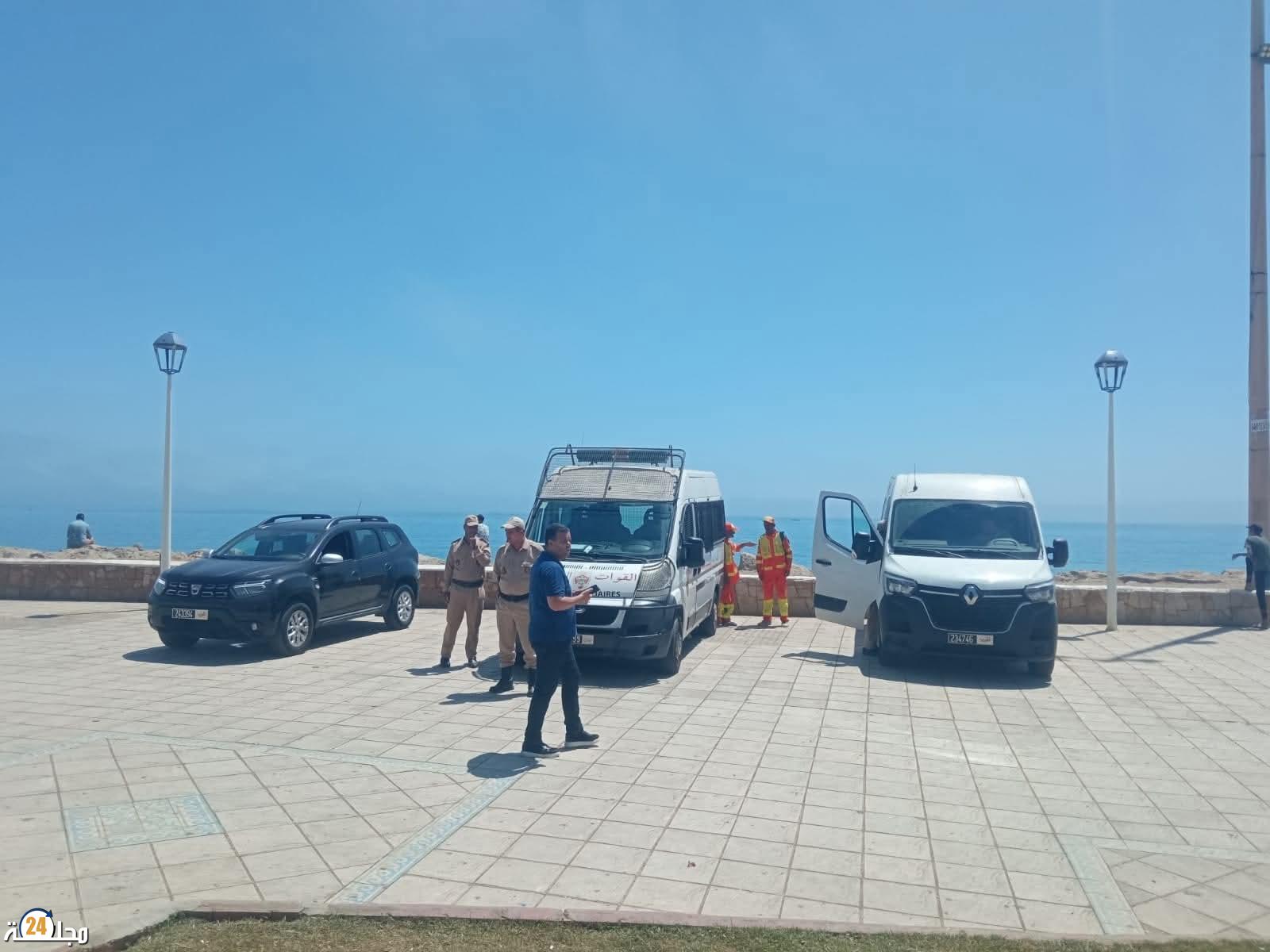 حملات تمشيطية استباقية تشنها السلطات المحلية بالفنيدق مدعومة برجال الأمن الوطني والقوات العمومية