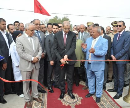 مشاريع جديدة ترى النور بإقليم اشتوكة آيت باها بمناسبة عيد العرش المجيد