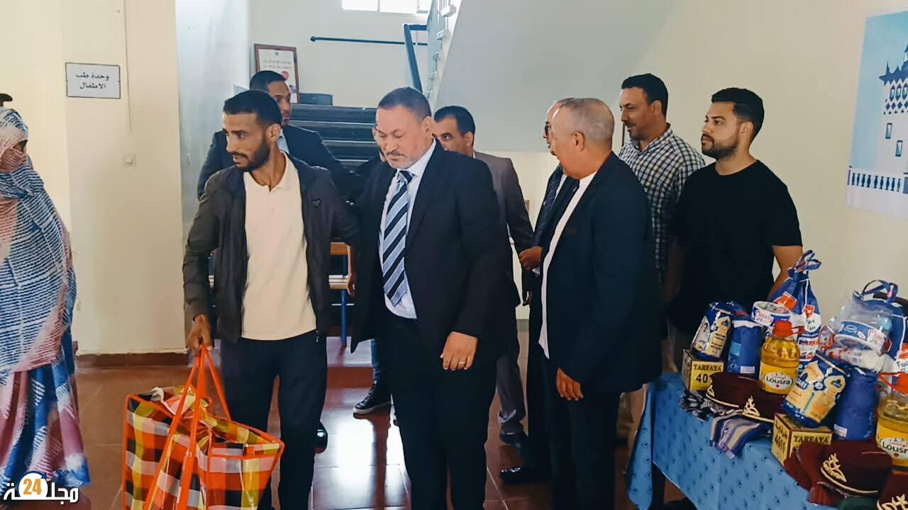 جمعية إفني مبادرات تنظم حفل إعذار جماعي وتوزع مساعدات غذائية على أسر المستفيدين