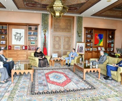 بوريطة يستقبل رئيسة بعثة الأمم المتحدة للدعم في ليبيا