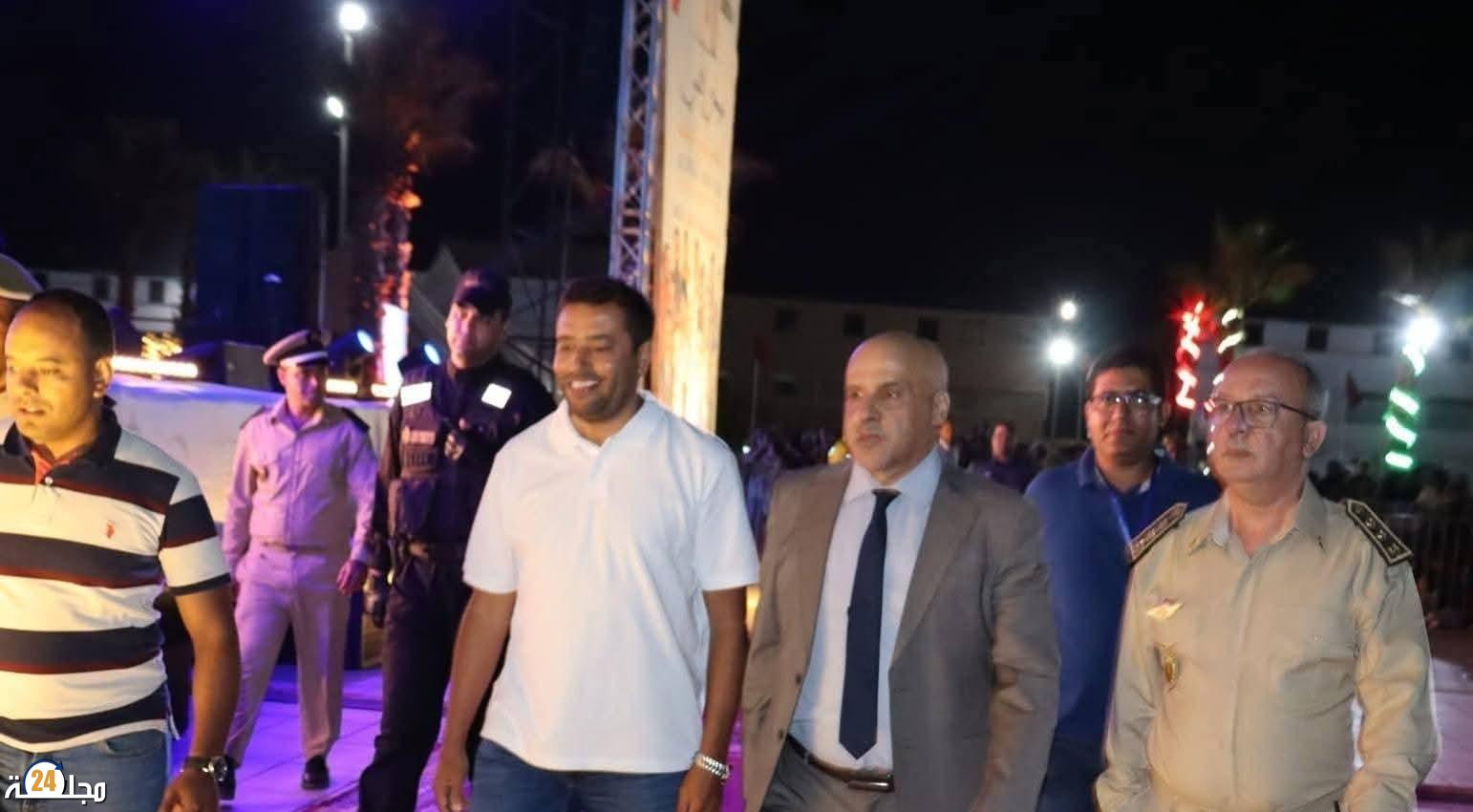 الكاتب العام لعمالة سيدي إفني يحضر فعاليات مهرجان ميراللفت في أجواء احتفالية مميزة