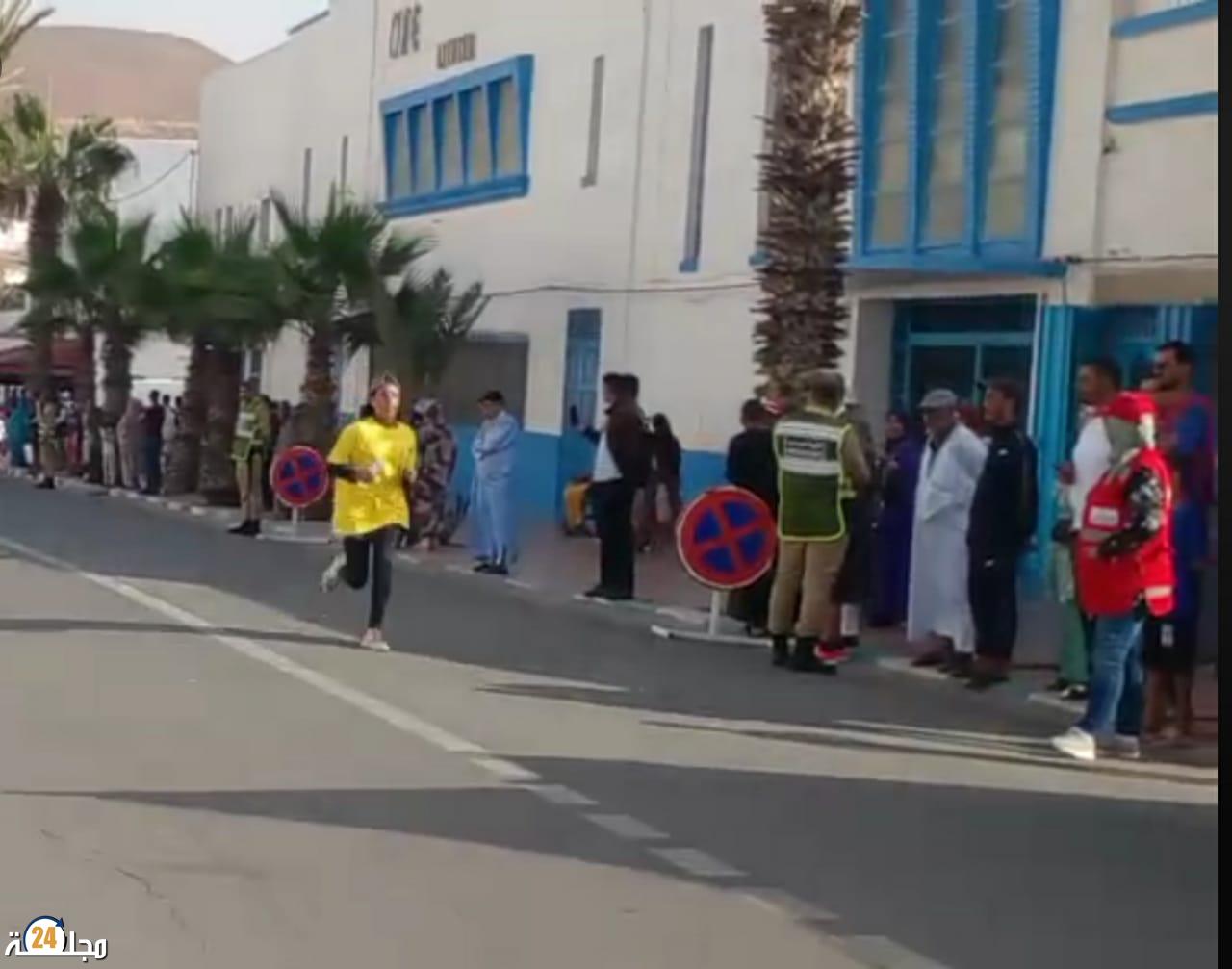 سباق “خطوات النصر” النسائي يزين شوارع سيدي إفني في إطار مهرجانها الثقافي والرياضي