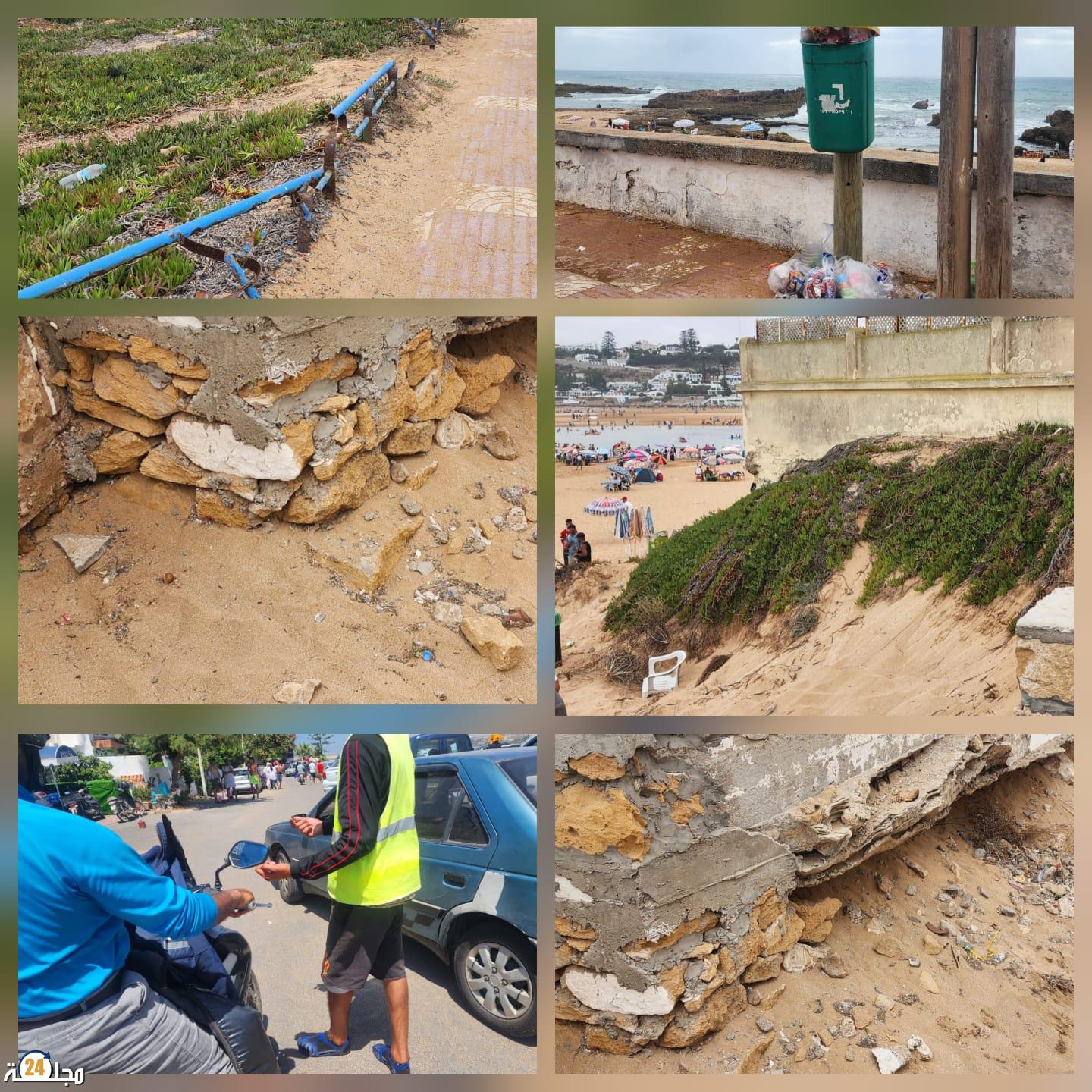الوليدية… من لؤلؤة ساحلية إلى مشهد من الفوضى والإهمال قرب الإقامة العاملية