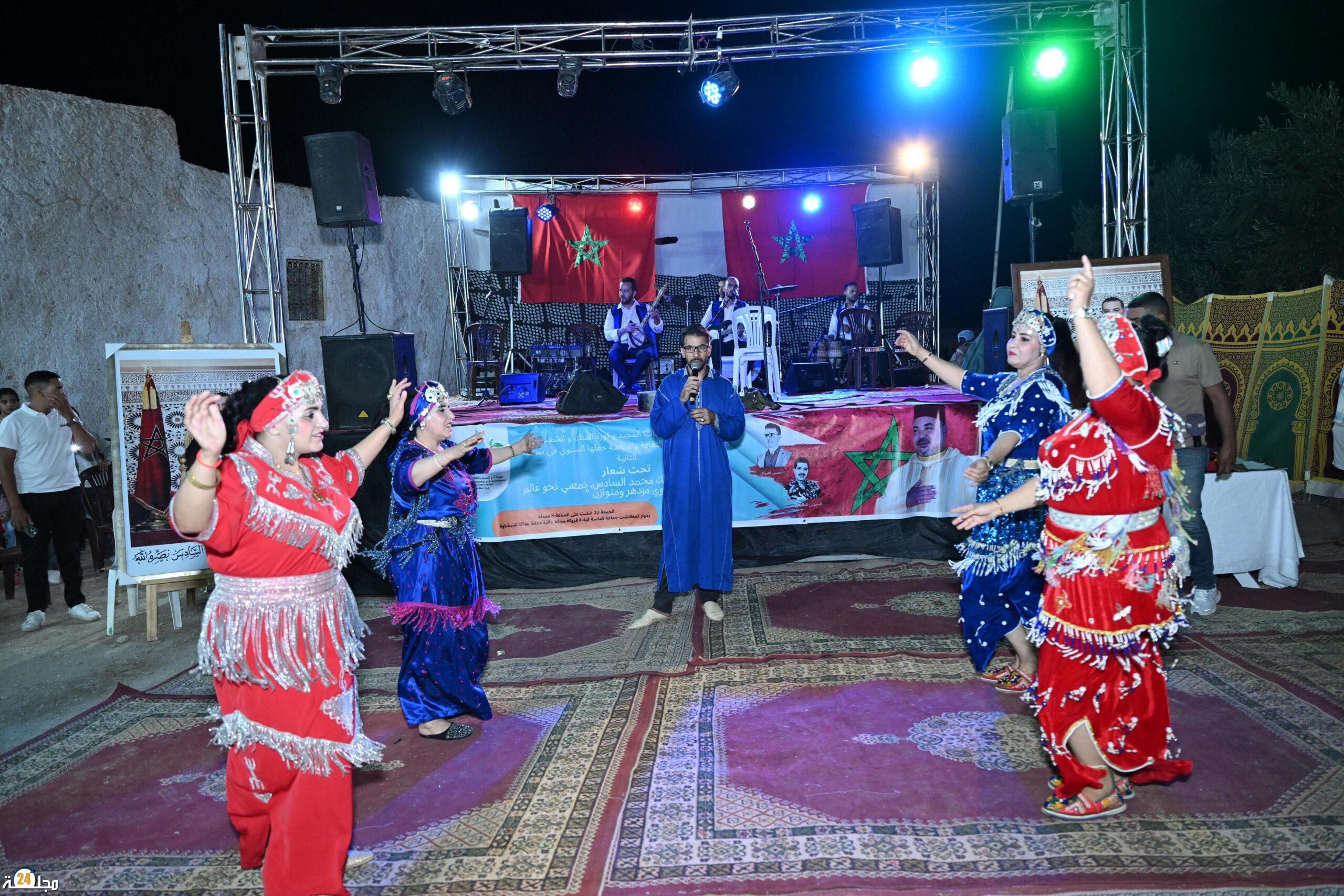 شيشاوة : جمعية آدم تكرم رموز المنطقة وتحتفي بالمواهب الصاعدة في دوار تمغلاشت