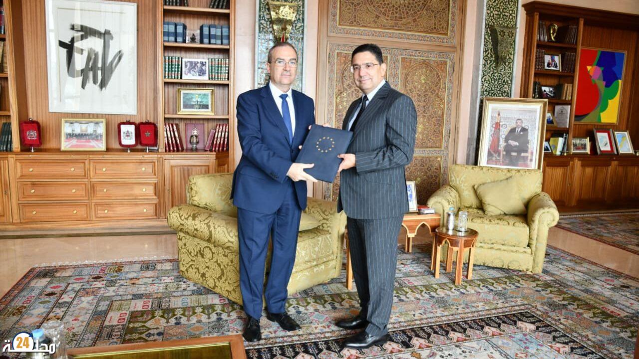 الرباط: بوريطة يستقبل السفير الجديد للاتحاد الأوربي