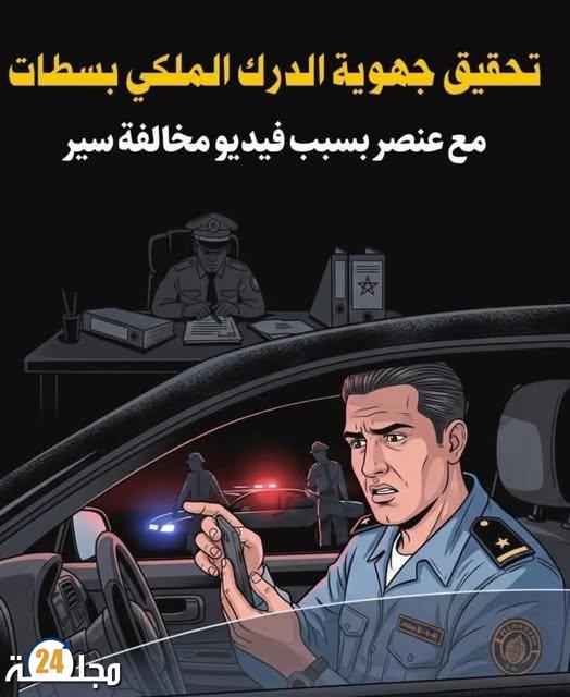 سطات.. تحقيق إداري مع دركي إثر تسجيل مخالفة مرورية في حقه