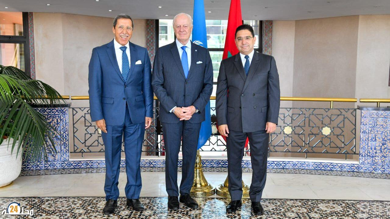 بوريطة يعقد جلسة عمل في نيويورك مع المبعوث الشخصي للأمين العام للأمم المتحدة إلى الصحراء