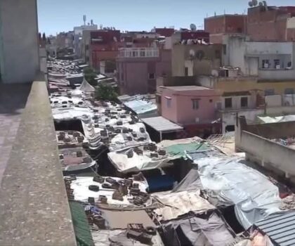 مكناس:تحرير الملك العمومي ببرج مولاي عمر مبادرة محتشمة