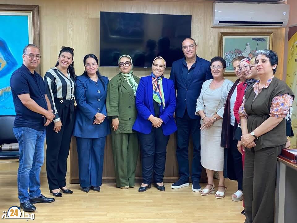 الرباط : حزب الحركة الشعبية يستقبل وفد المنظمات النسائية الحزبية