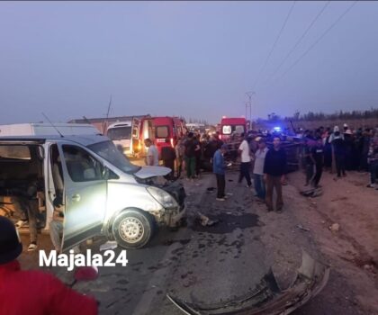 حادثة سير مميتة تهز جماعة آيت عميرة بإقليم اشتوكة آيت باها