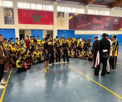 جمعية النور بخريبكة تنظم لقاءً تواصلياً واختبارات لترقية الأحزمة