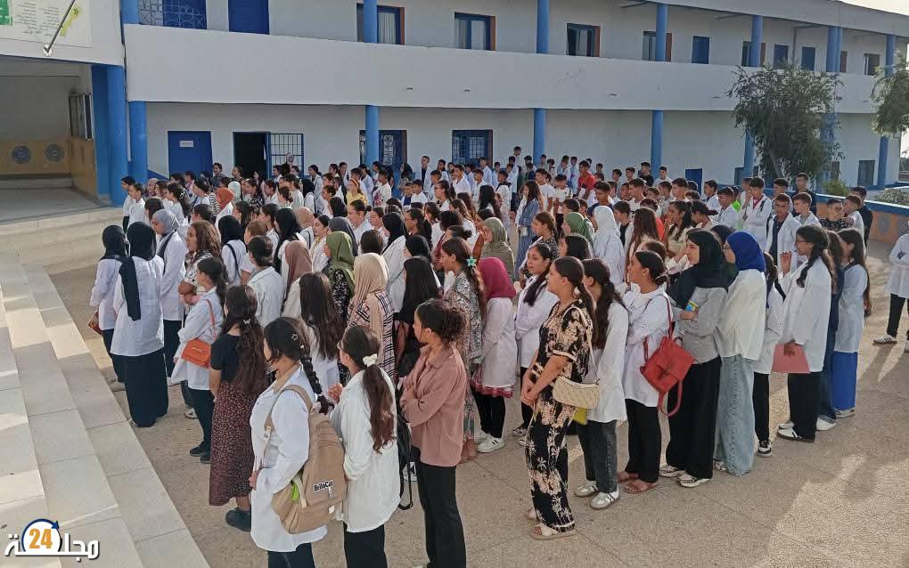 شهدت ثانوية ابن زيدون الإعدادية بالفنيدق الانطلاقة الفعلية للموسم الدراسي الجديد 2025-2026