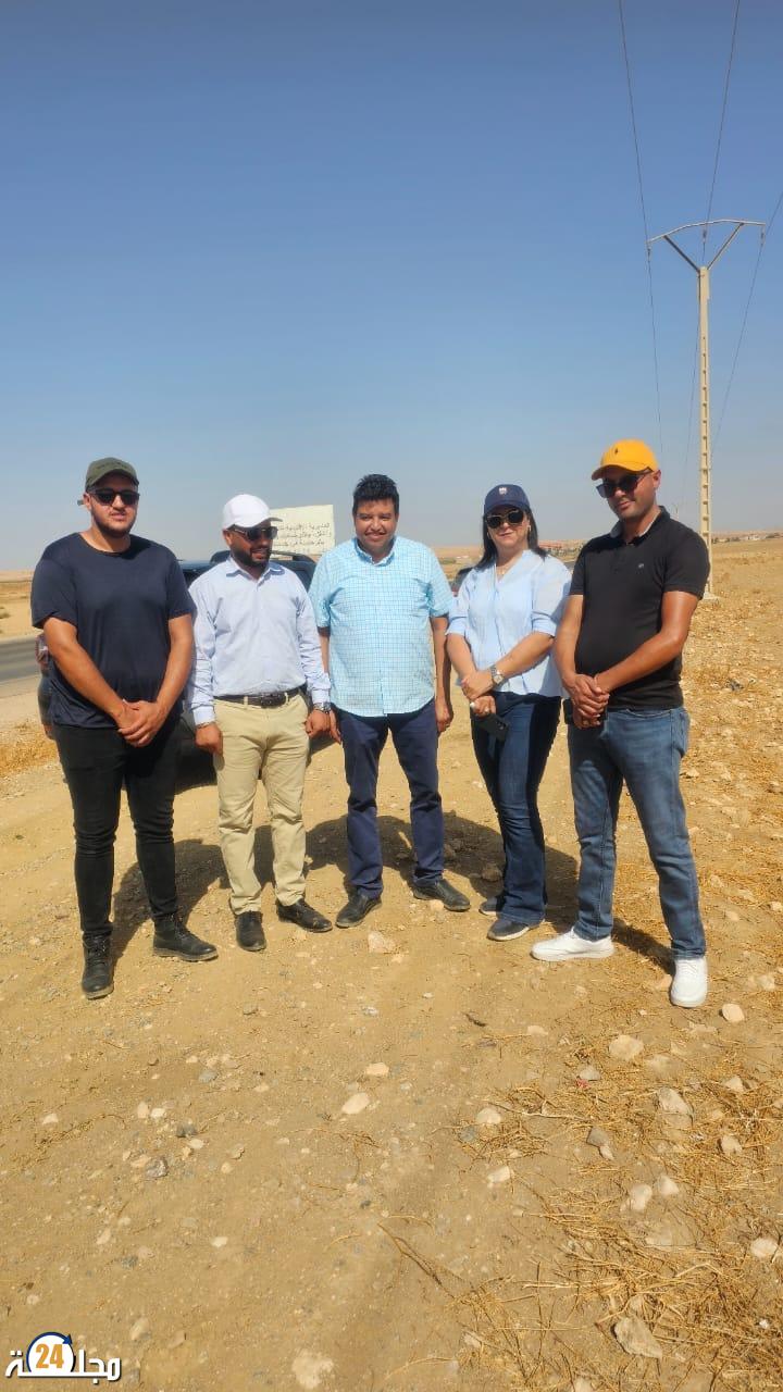 زيارة ميدانية لحقول الصبار بدوار الخطاخطة بجماعة بوشان – إقليم الرحامنة