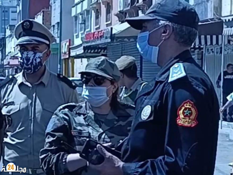 كناس،،،السلطة المحلية تحرر الملك العمومي ببرج مولاي عمر
