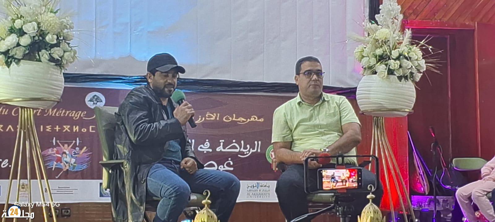 ماستر كلاس مميز مع هشام بهلول في مهرجان الأرز العالمي للفيلم القصير بافران