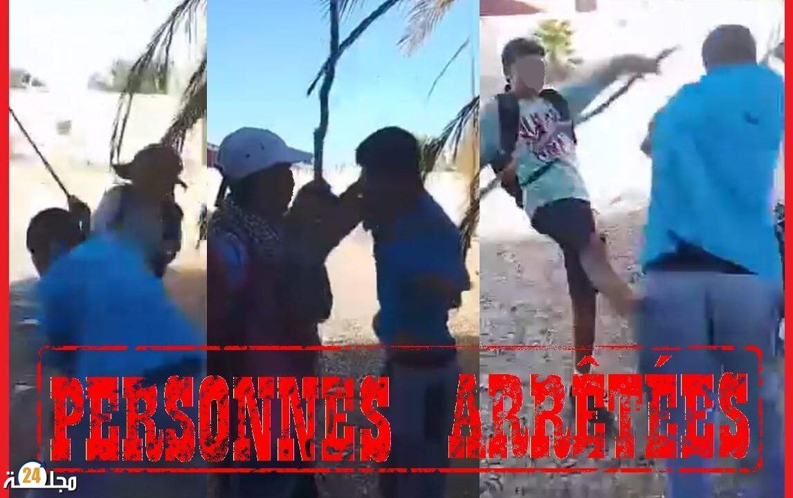 توقيف ثلاثة تلاميذ بعد اعتداء على شخص من ذوي الاحتياجات الخاصة بسوق الأربعاء الغرب