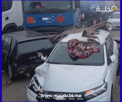 ضباب كثيف يتسبب في فاجعة سير خطيرة بين أزمور والجديدة