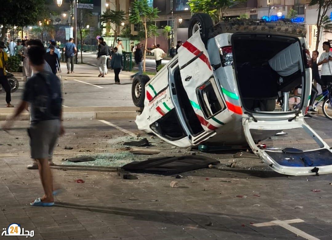 شارع الغضب يتوهّج : “جيل زد” في إنزكان و وجدة يحوّل التظاهر إلى فوضى
