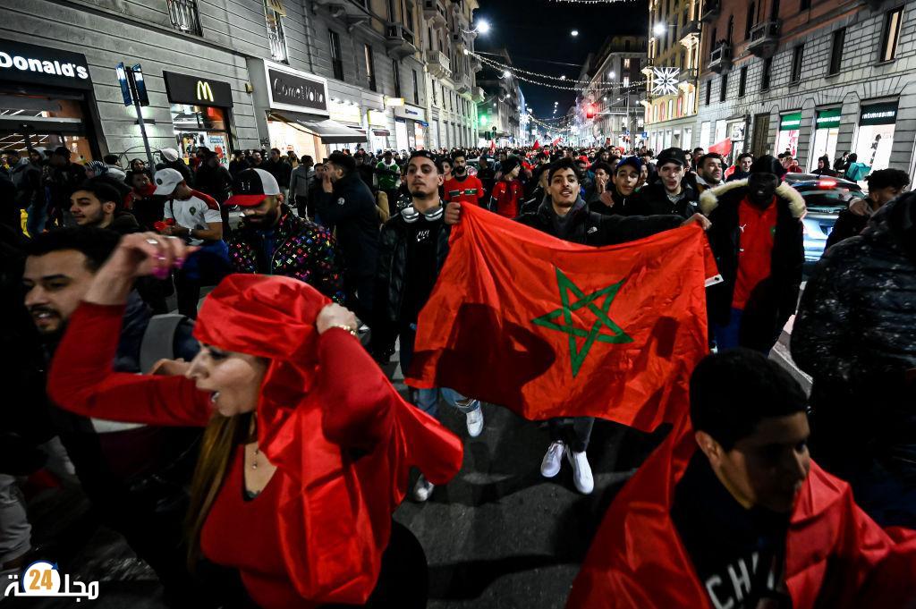 بعد تأهل الأشبال الى نهائي مونديال أقل من 20 سنة .. فرحة عارمة بمختلف مدن المملكة