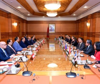 رئيس مجلس المستشارين يتباحث مع سفراء بلدان آسيا-المحيط الهادي المعتمدين بالمغرب