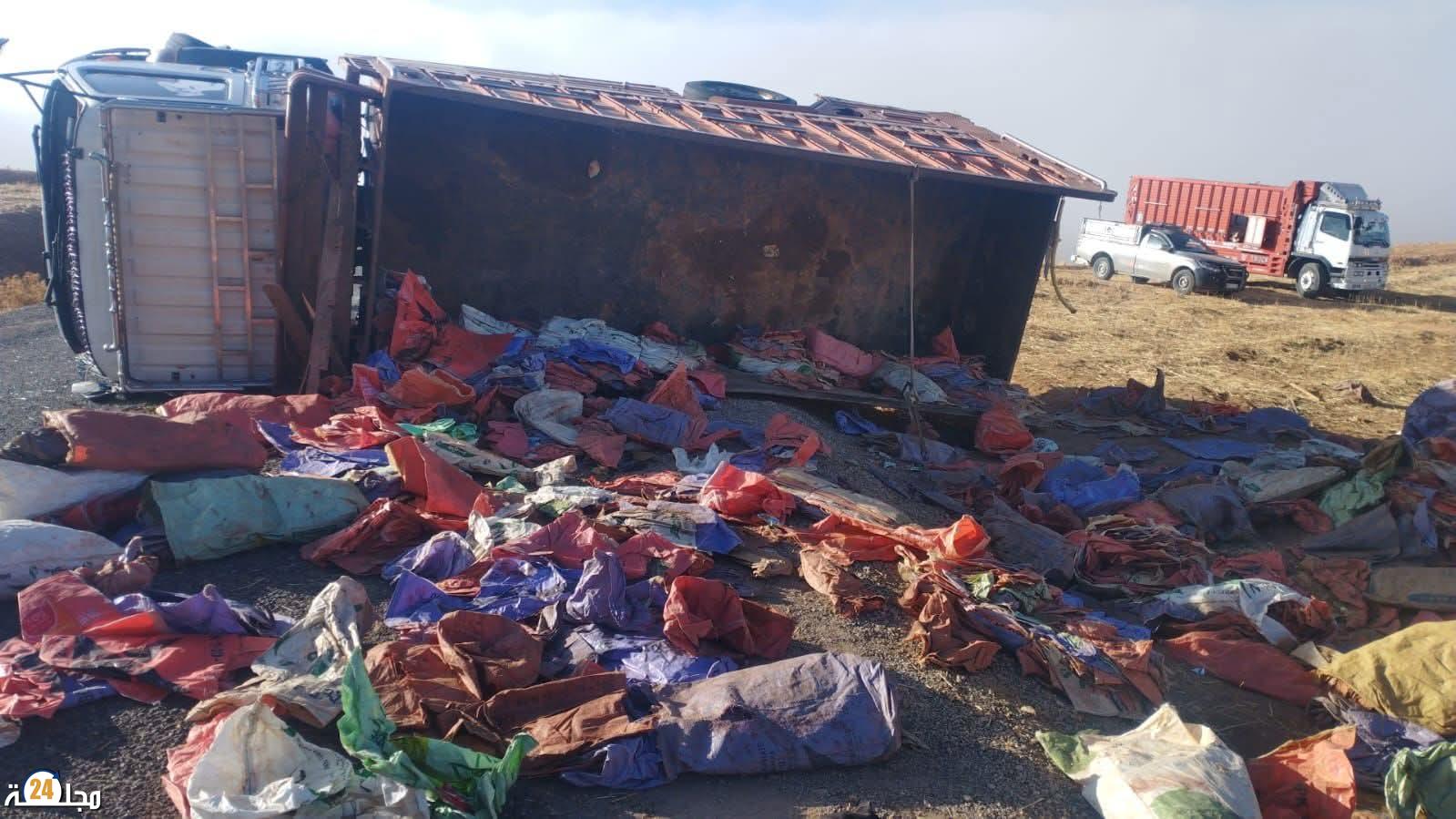 حادث سير خطير بجماعة سيدي يحيى أوساعد – إقليم خنيفرة