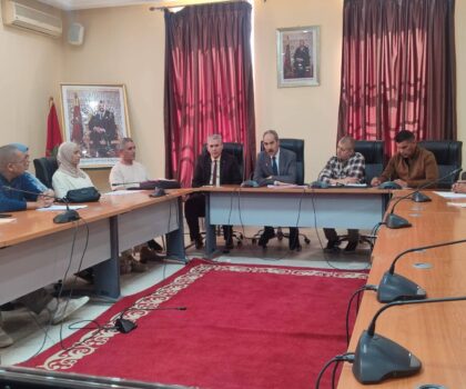 مديرية مكناس: محمد كليل يستقبل الفرع الاقليمي للجامعة الملكية المغربية للرياضة المدرسية