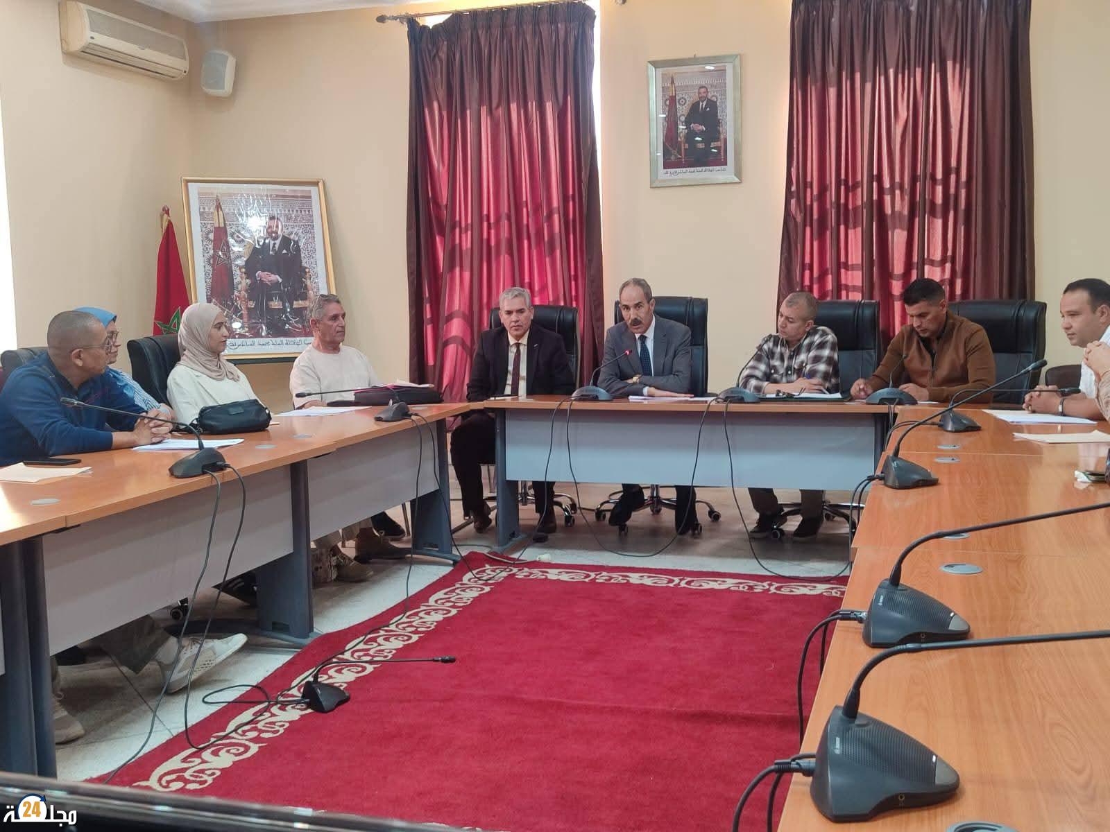 مديرية مكناس: محمد كليل يستقبل الفرع الاقليمي للجامعة الملكية المغربية للرياضة المدرسية